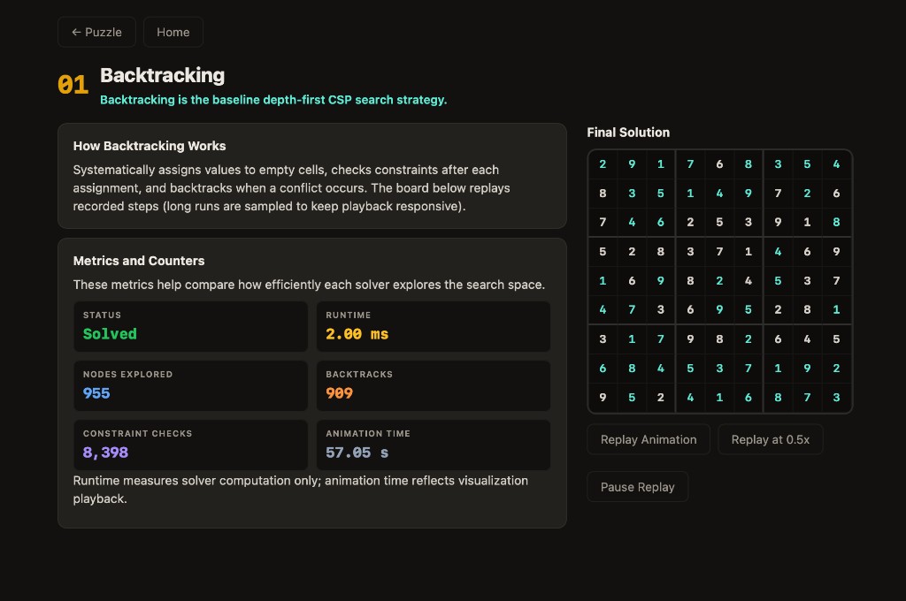 Nine by Nine Sudoku AI gameplay screenshot